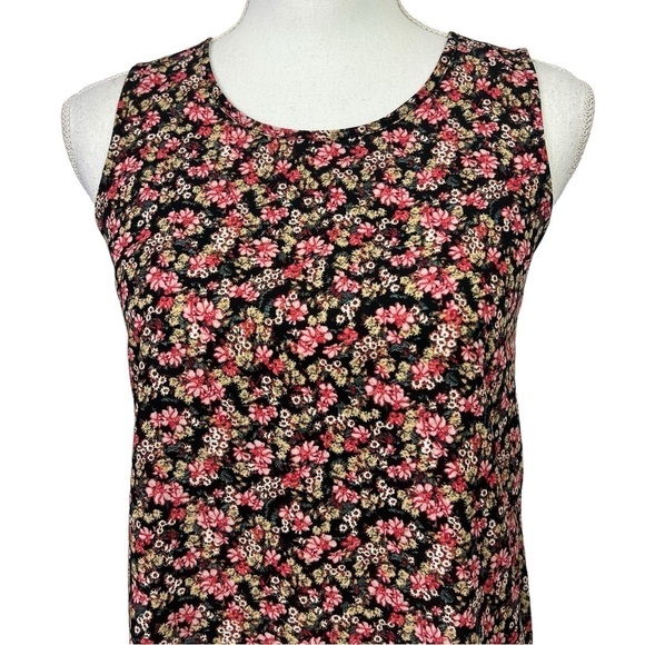 NWT Maurices Women’s Pullover Sleeveless Tank Top Sz XS Multi Color Floral Print - Picture 3 of 13